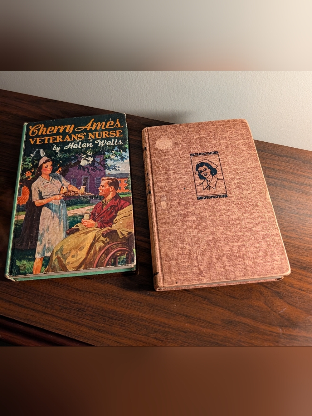 Set of Two Cherry Ames Books - Veterans' Nurse and Night Supervisor